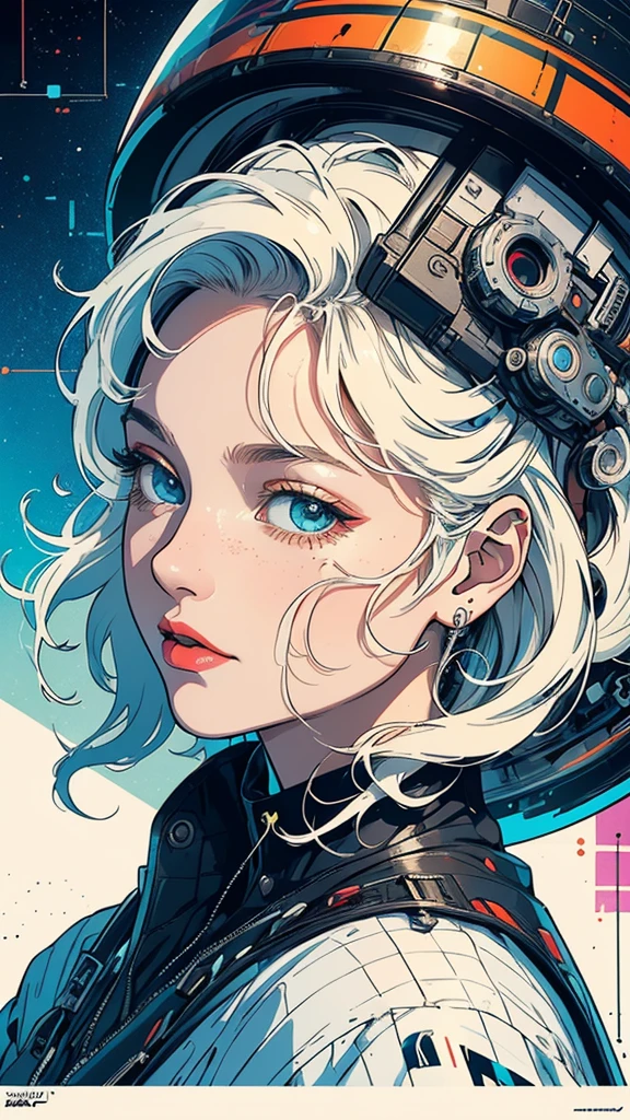 (((masterpiece, highest quality))),(((solo:1.2))),(((1girl:1.2))),32k wallpaper, very detailed, poster, vintage science fiction,(((((geometric cinematic movie poster))))), (bauhaus), shape,(((abstract))),(mid century modern),movie poster,(((((portfolio))))),(((((Close-up))))),(((((bust up))))),((((more various angle)))),(((highlight))),Vast landscape,((((heterochromia)))),(((complete. detailed face))),(((Extremely talented))),(((most complecated machine))),Colorful color scheme