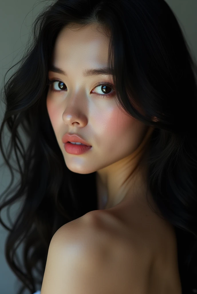 Beauty　black hair
photograph
　　