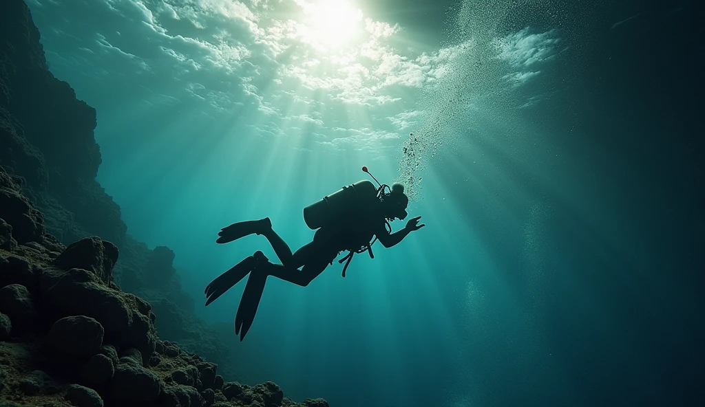 dive from space into the earth, 