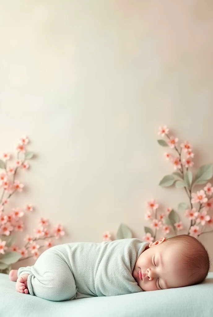 Background pattern pastel baby spa