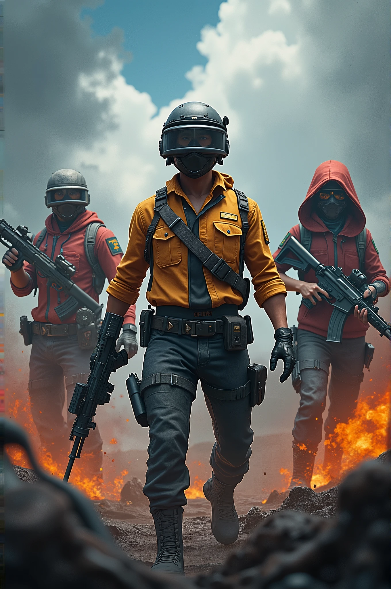 Match 1st
Erangel .Idp 5.20 pm
Start 5.30pm
Match 2nd miramar
IDP 6.10
START . 6.20 pm
Match 3 sanhok idp .7.0pm
Start .7.10pm