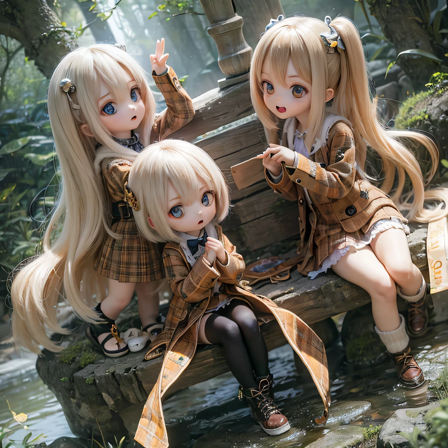 Armin Girls Chibi Run