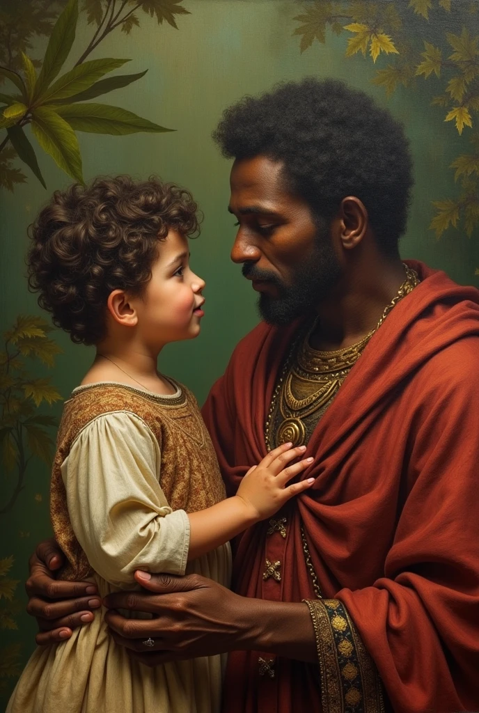 , King Jahi, was a wise ruler who always sought what was best for his kingdom and his daughter.