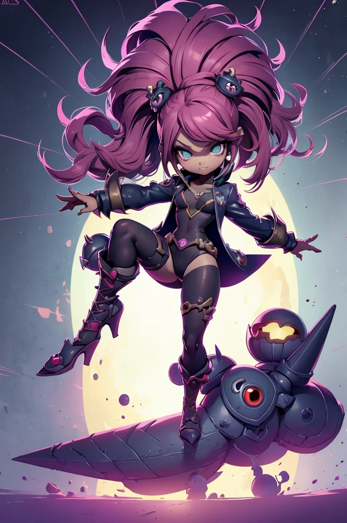 girls estilo rayman legends, character estilo art rayman legends, model sheet, girl , corpo inteiro, acessórios gigantes,giant monster, mascote, sexy, sensuality, GIANT GUN PORTS,sexy,Tight tunics, legs, alien, curve, wearing jacket, monster in turn, pernas longas,monster, monster in turn, saia aberta