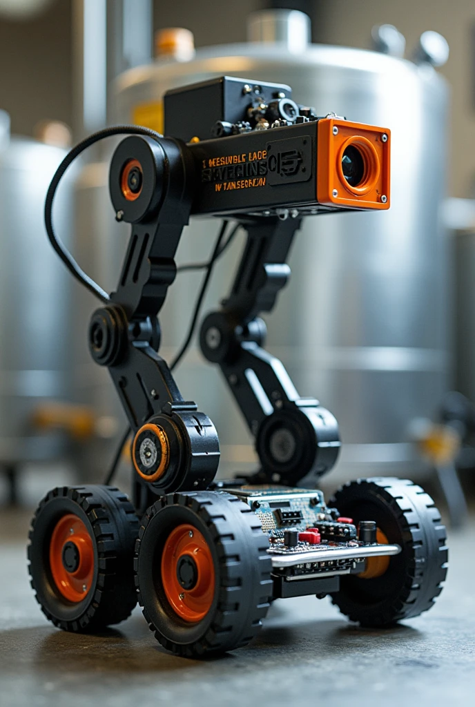 Generate an inspection Arduino based robotDesign Pressure Vessel Head inspection robot which can reach upto 2m with vertical
and horizontal clearances of 21 inches
2. Develop 3D model and prove that the model can perform the required inspection task
3. Analyse different parts of the robot, to prove the rigidity of the model
4. Develop control system and HMI of the robot
5. Development of Prototype for testing of the control system
inspection dekra camera for radiation purpose has been installed it's a student FYP so show me something which is reals, simple and easy and applicable to make it's a student project