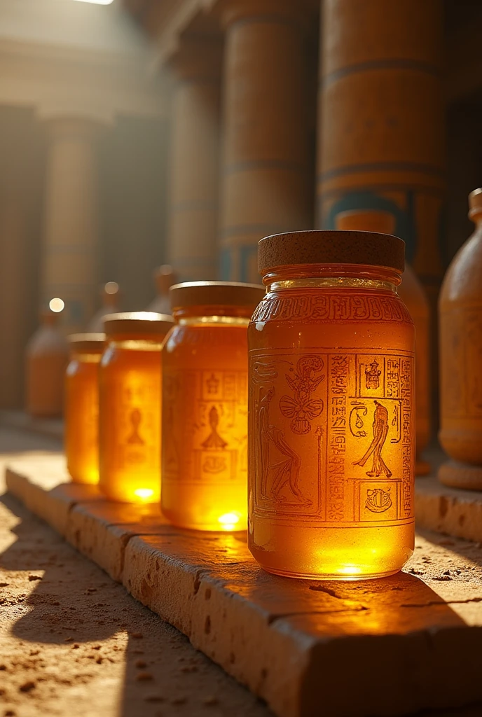 , jars of honey found in ancient Egyptian 