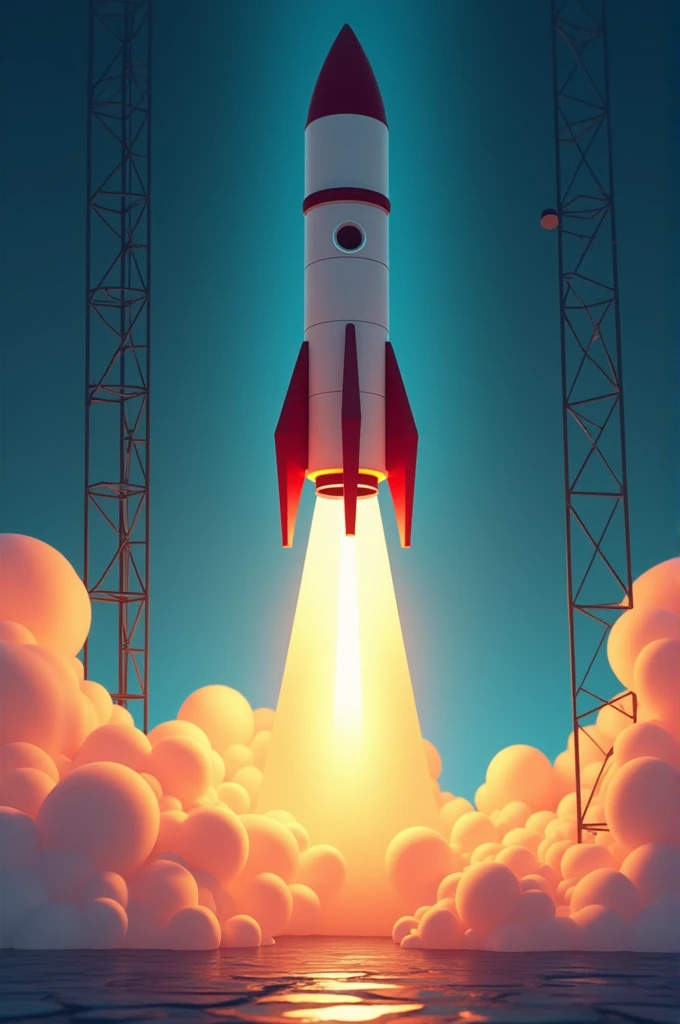 A short video with a countdown. Then start wiring electric follow by launching rocket
