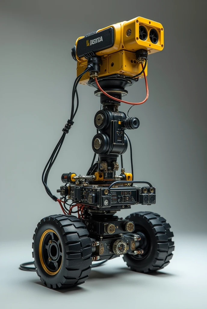 Generate an inspection Arduino based robotDesign Pressure Vessel Head inspection robot which can reach upto 2m with vertical 
and horizontal clearances of 21 inches
2. Develop 3D model and prove that the model can perform the required inspection task
3. Analyse different parts of the robot, to prove the rigidity of the model
4. Develop control system and HMI of the robot
5. Development of Prototype for testing of the control system 
inspection dekra camera for radiation purpose has been installed it's a student FYP so show me something which is reals, simple and easy and applicable to make it's a student project 
