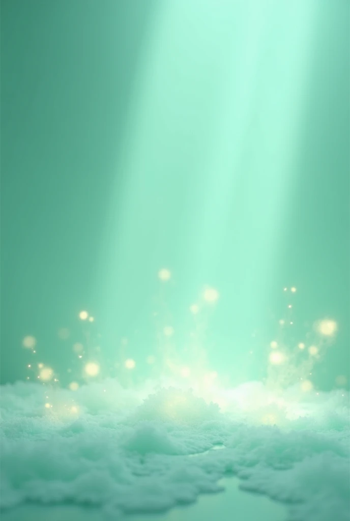 Mint colour wallpaper with emissions