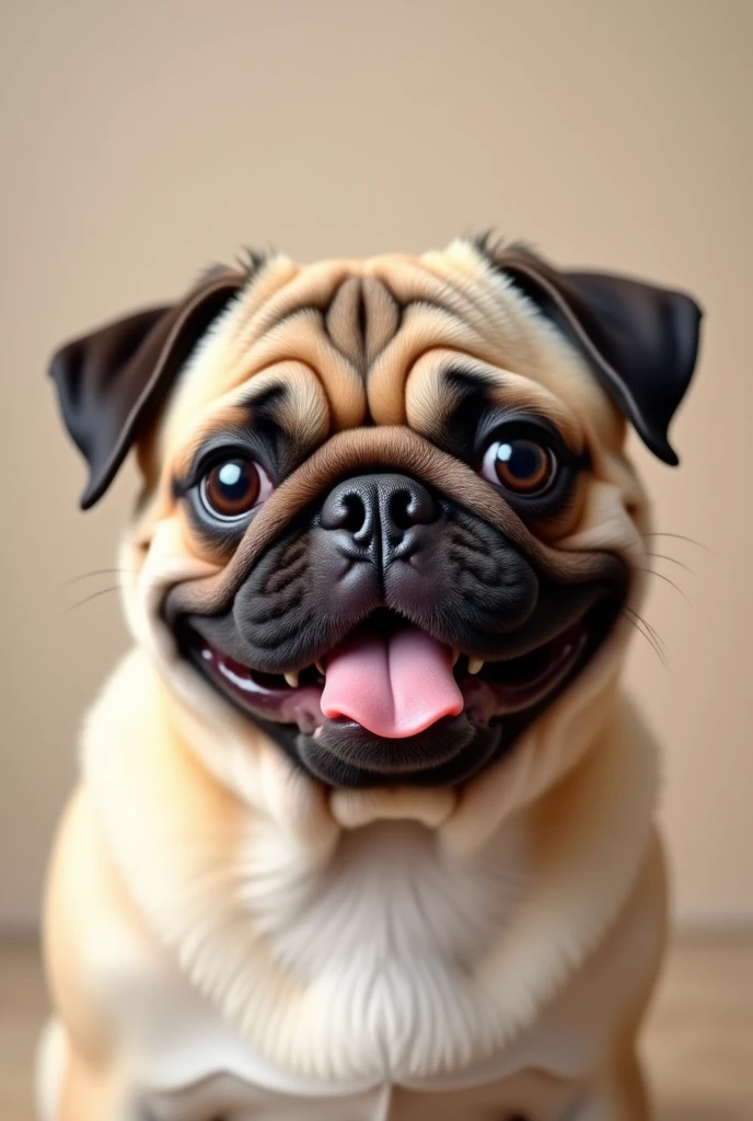 Pug smile 