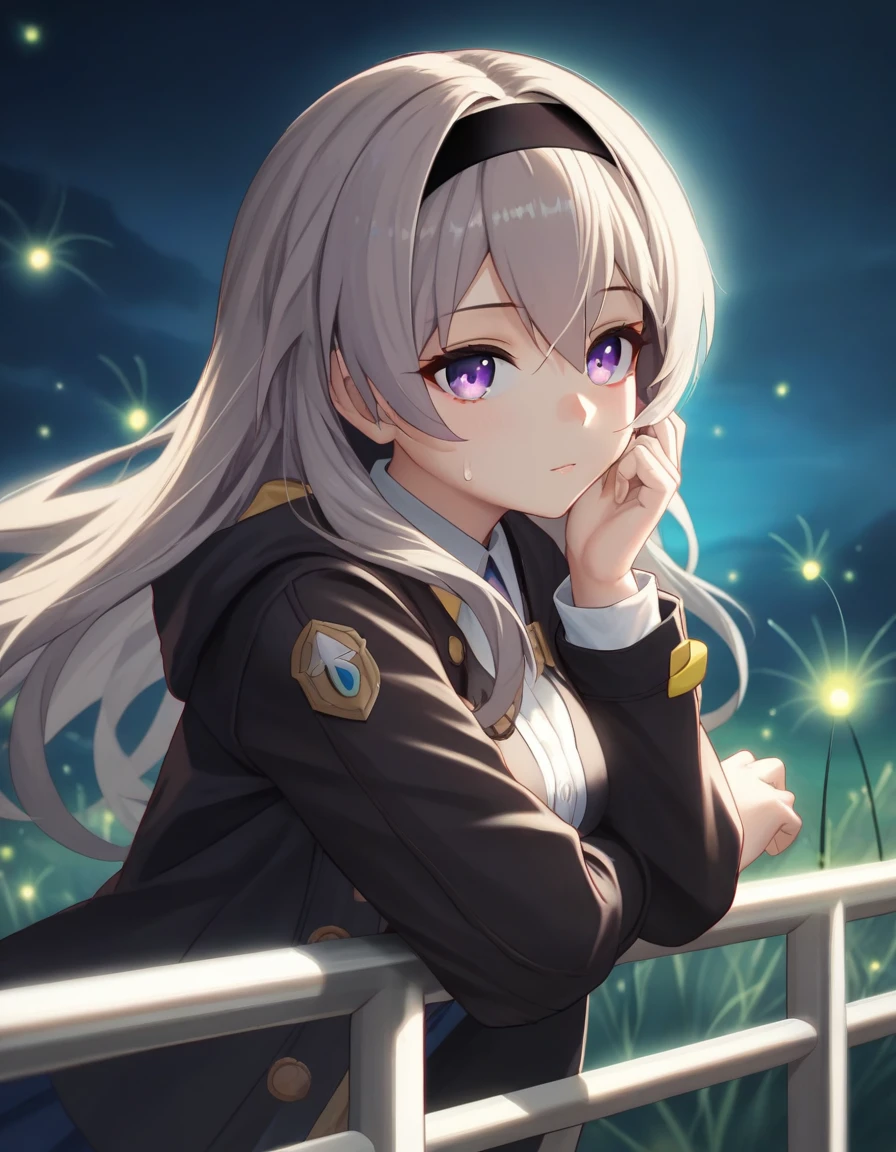 1 Girl,Extra large breasts, 粉红色hair, 金色的Eye,Cold staring,Long hair, 身体曲Wire, (best quality,4K,high resolution,masterpiece:1.2),Extremely detailed, Dramatic Lighting,Vibrant colors,Firefly, Matching Clothing, Armpit sweating, Bright skin, shiny 金色的Eye, 金色的Eyebail_particle,bail_Wire,光Wire,光particle,A girl made of particle,The density of Wire at the finger part is high,(白色的hair:0.3),Firefly_(Collapse:_Star_rail)1 Girl, Black_hairband, grey_hair, long_hair, purple_Eye, Black_jacket