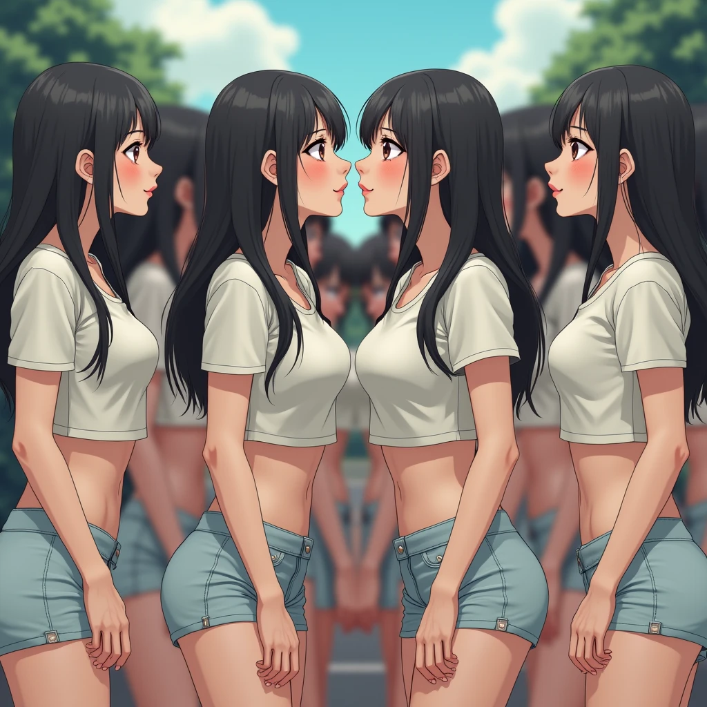 Two-dimensional No clothes