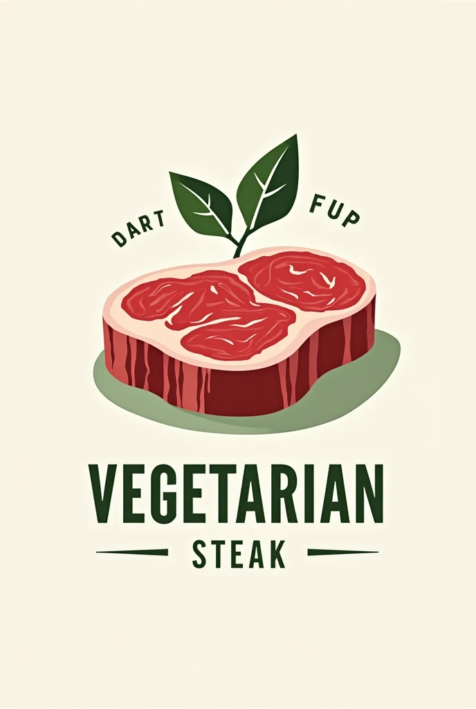 Vegetarian Fiber Steak,logo