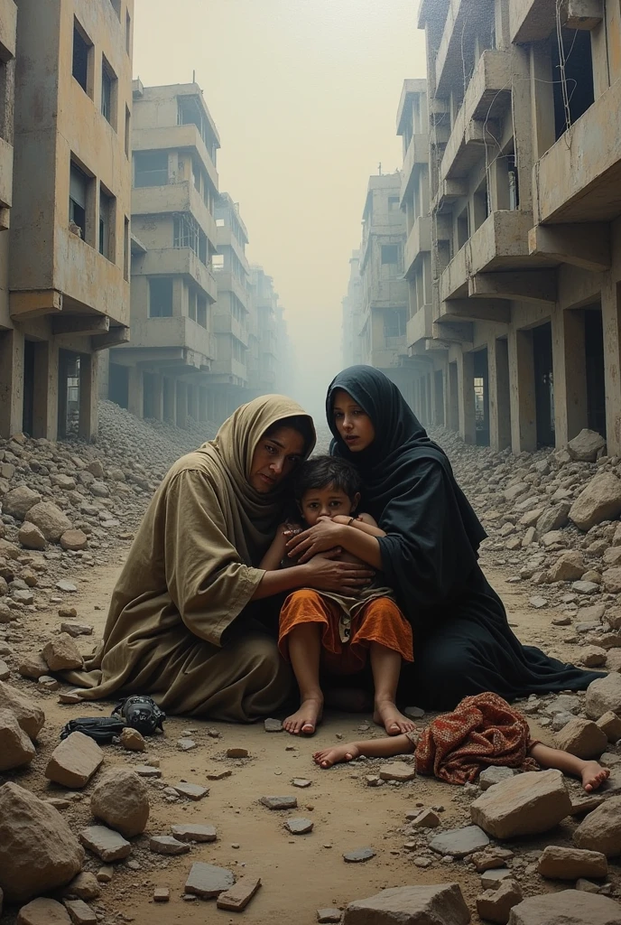 Victims of social and political conflicts representation