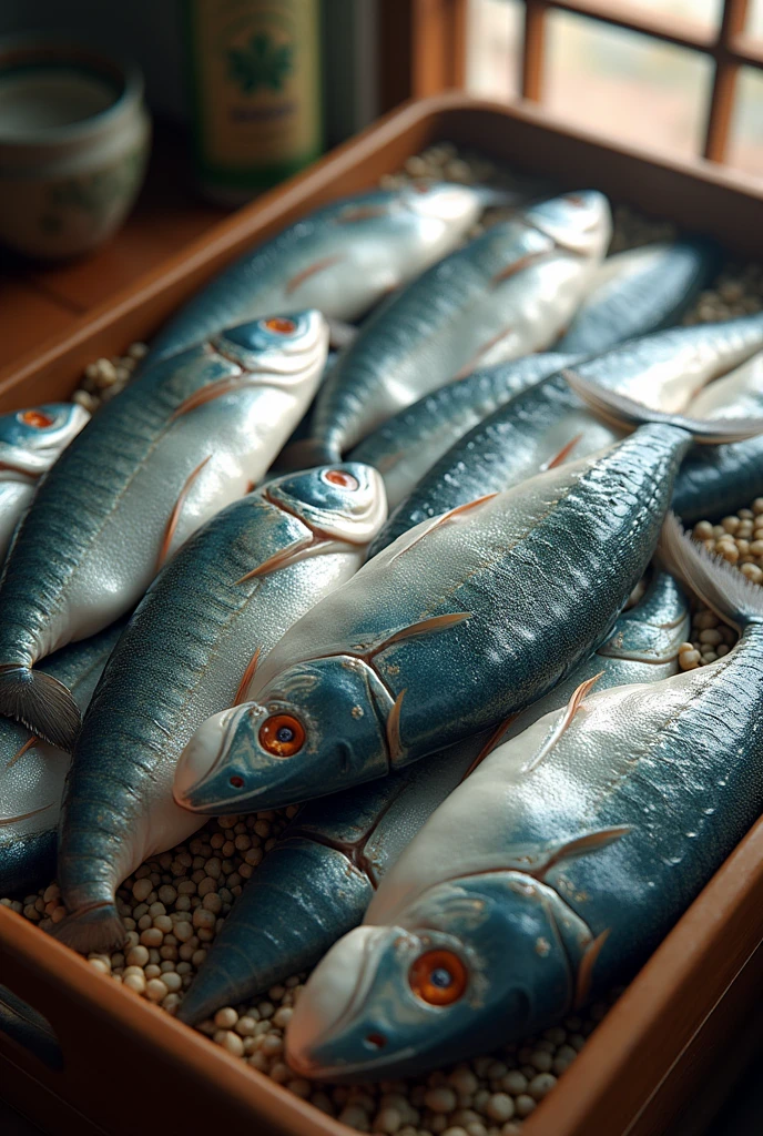 Many many Hilsha fish in home