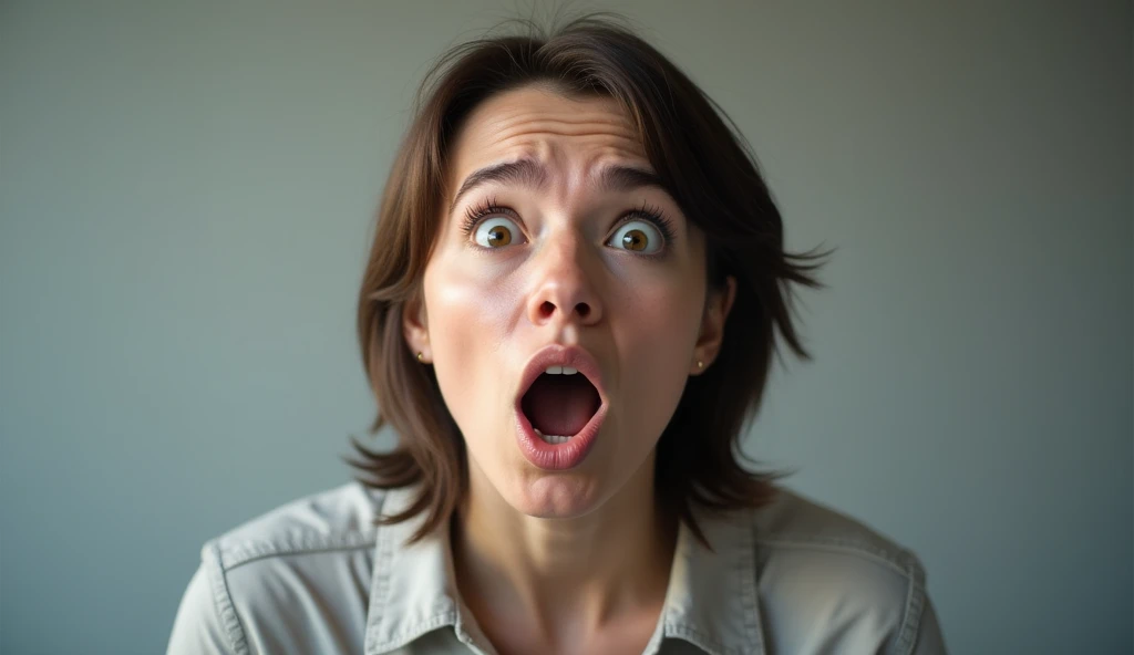 Create a cover image for a YouTube channel with the title &#39;Find out how you&#39;re being fooled by marketing strategies to mislead consumers&#39;. main image: Include a centered image of a person with an expression of surprise or indignation.