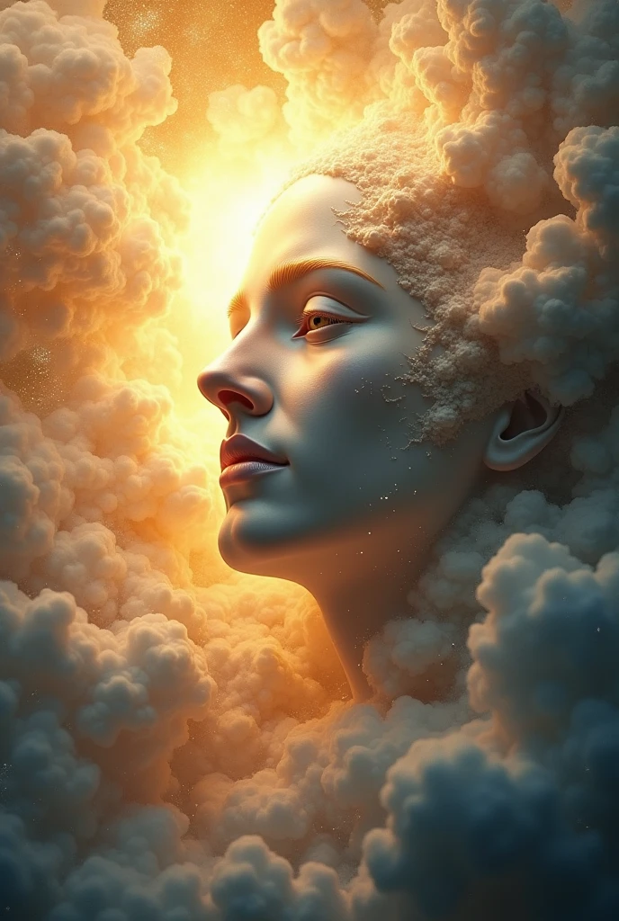 An image of God&#39;s face 