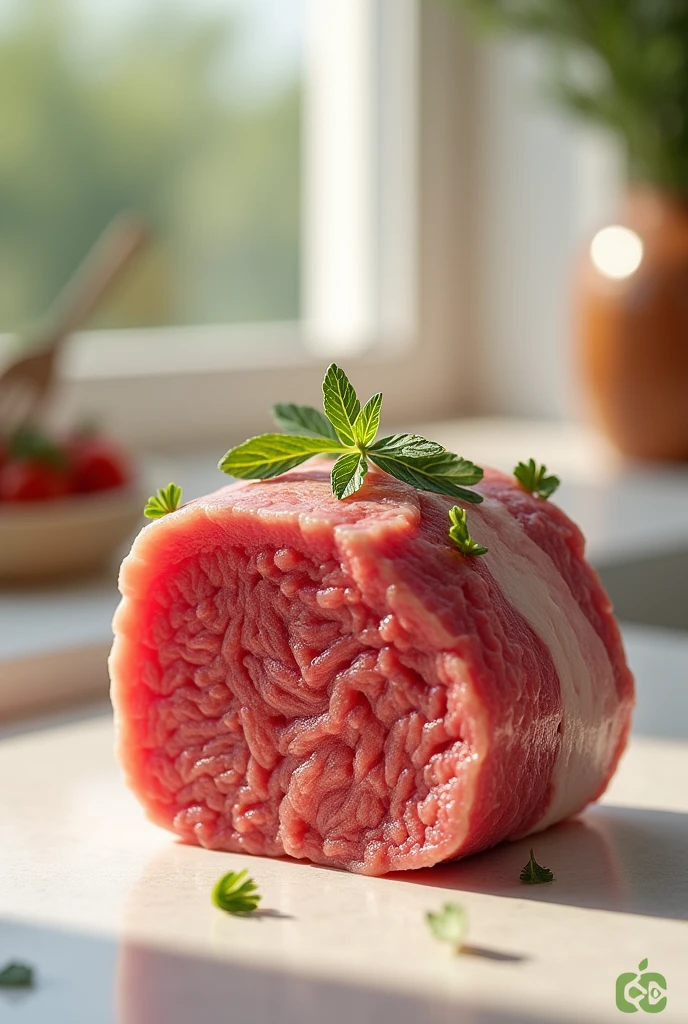 Vegetarian Fiber Steak,logo,no fresh meat