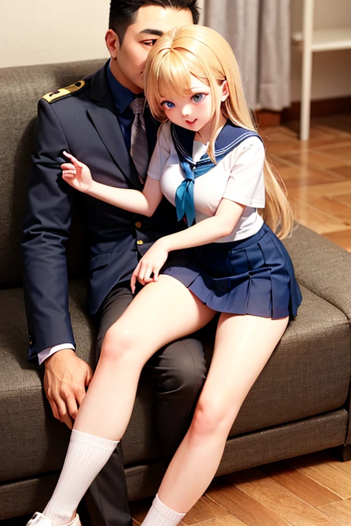 
Doll、Doll、delicate、detailed、high quality、High resolution、４hair、high quality、Long Hair、long hair、Brown hair color、Turquoise Eyes、uniform、high school student、Big Breasts、Sailor suit、Ultra-mini pleated skirt、Navy Blue Skirt、loose socks、Pure white panties、((I flipped up my skirt behind me)), A man touches his girlfriend&#39;s ass from behind 1, 