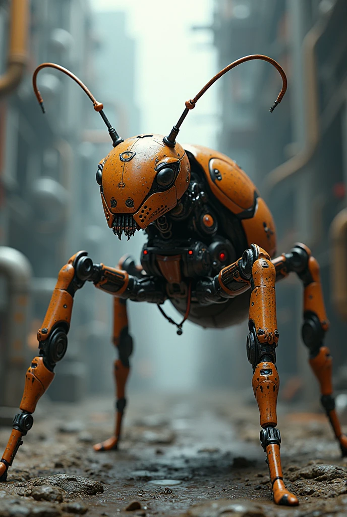 Ant with robotic suit