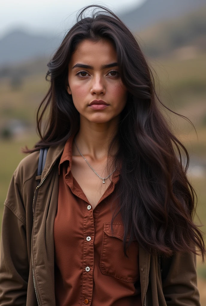 young chilean woman