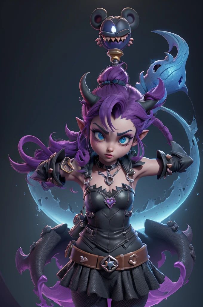 monstros estilos kingdom hearts, baseados em animais,3d style, shadown monster, demons, darkness monster, rayman legends, mickey mouse character style, girl and body, kingdom hearts, malhas leves e quentinhas, cores quentes e alegres, portando espada magica, dark mouse in around, (raytrace),(((sexy e sensual))),((demon's crest))