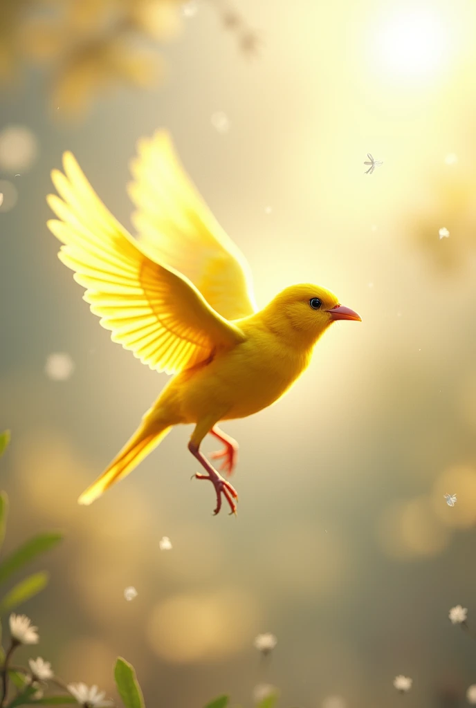 1 canary flying