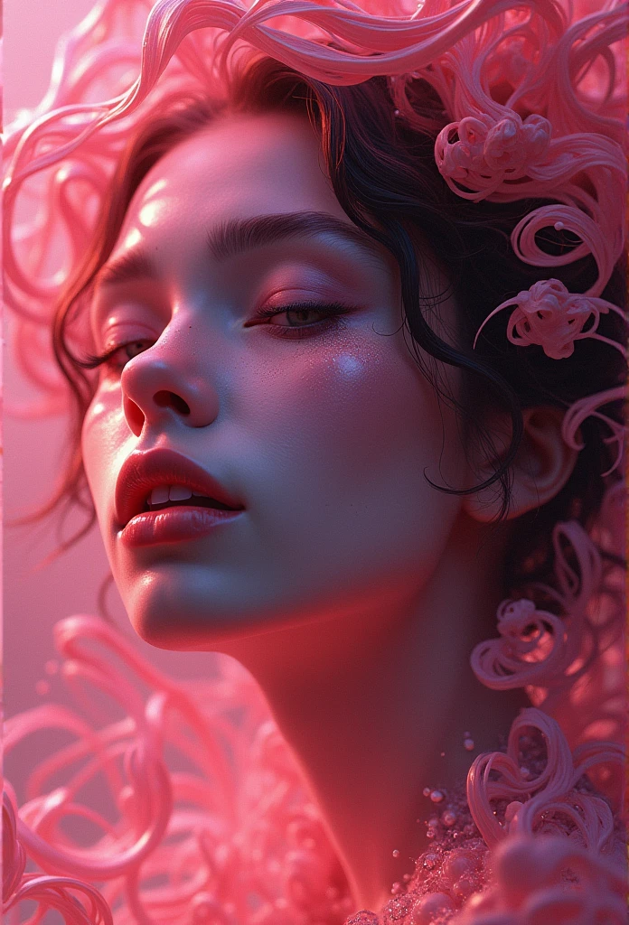 Rose-colored tears、Official Art、unity 8k wallpaper、Ultra-detailed、Beautiful and aesthetic、masterpiece、Highest quality、(Tangleた、And Mandalas、Tangle、Tangle)、(Fractal Art:1.3)、one person&#39;s、Very detailed、Dynamic Angle、Cowboy Shot、Chaos in its most beautiful form、elegant、Brutalist Design、Vibrant colors、Romance、James Jean、Robbie Dowie Anton、Ross Tran、Francis Bacon、Michal Murač、Adrian Gainey、Petra Cortright、Gerhard Richter、takato yamamoto、Ashley Wood、atmosphere、Ecstasy Note、Streaming notes are visible