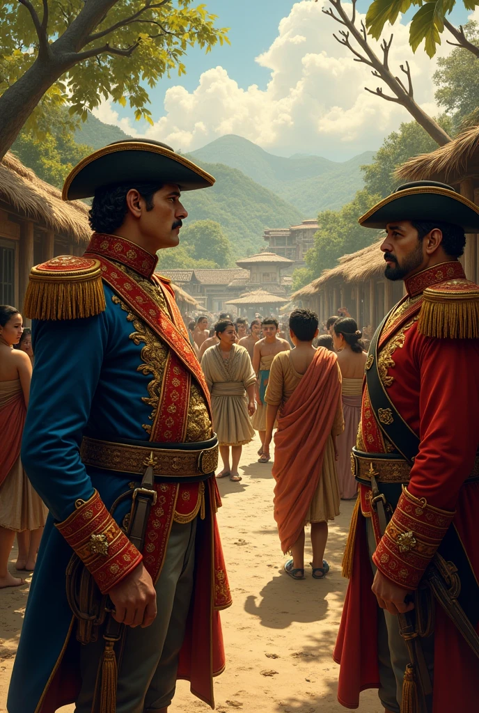 Picture of colonizers in spanish period of philippines