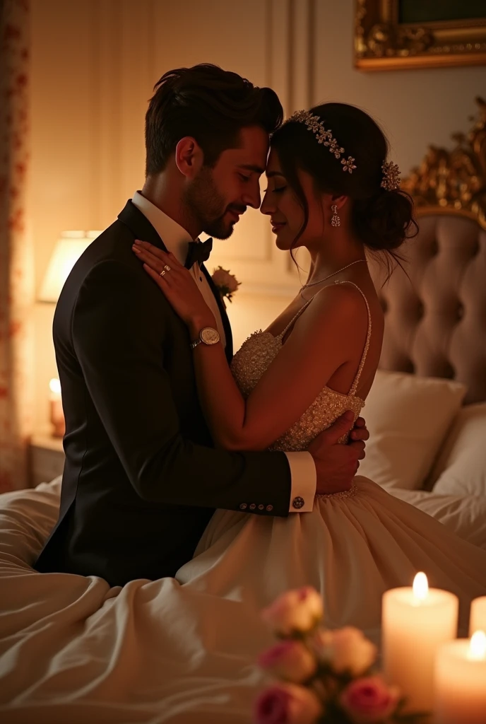 Photo réaliste,
Photo d'une nuit de noces