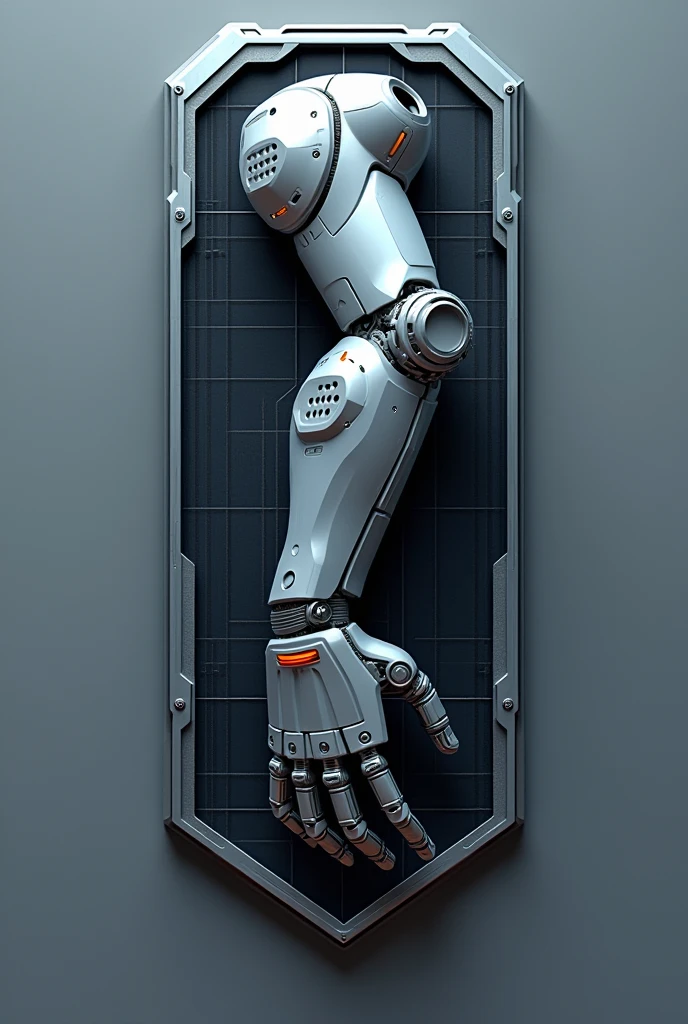 Logo of mechanical prosthetics printing