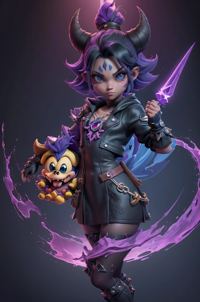 monstros estilos kingdom hearts, baseados em animais,3d style, shadown monster, demons, darkness monster, rayman legends, mickey mouse character style, girl and body, kingdom hearts, malhas leves e quentinhas, cores quentes e alegres, portando espada magica, dark mouse in around, (raytrace),(((sexy e sensual))),((demon's crest)),((peitões))