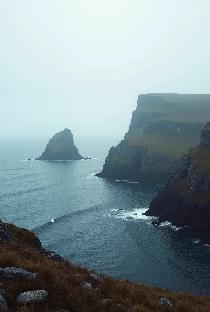 Calm weather in the Flannan Isles
