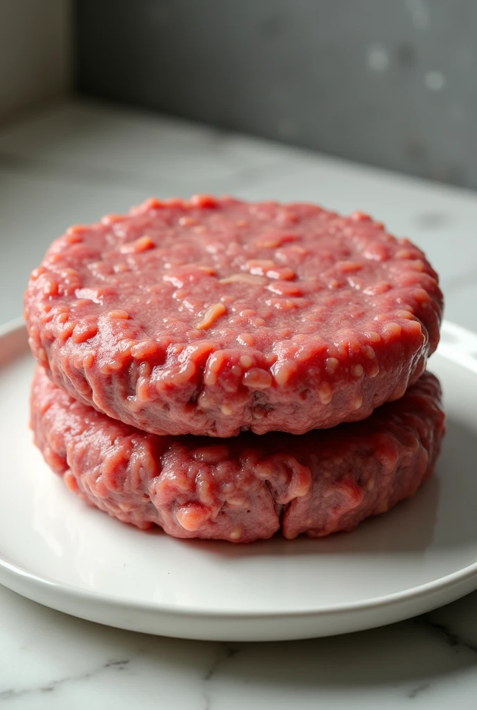 A complete burger made from just one meat