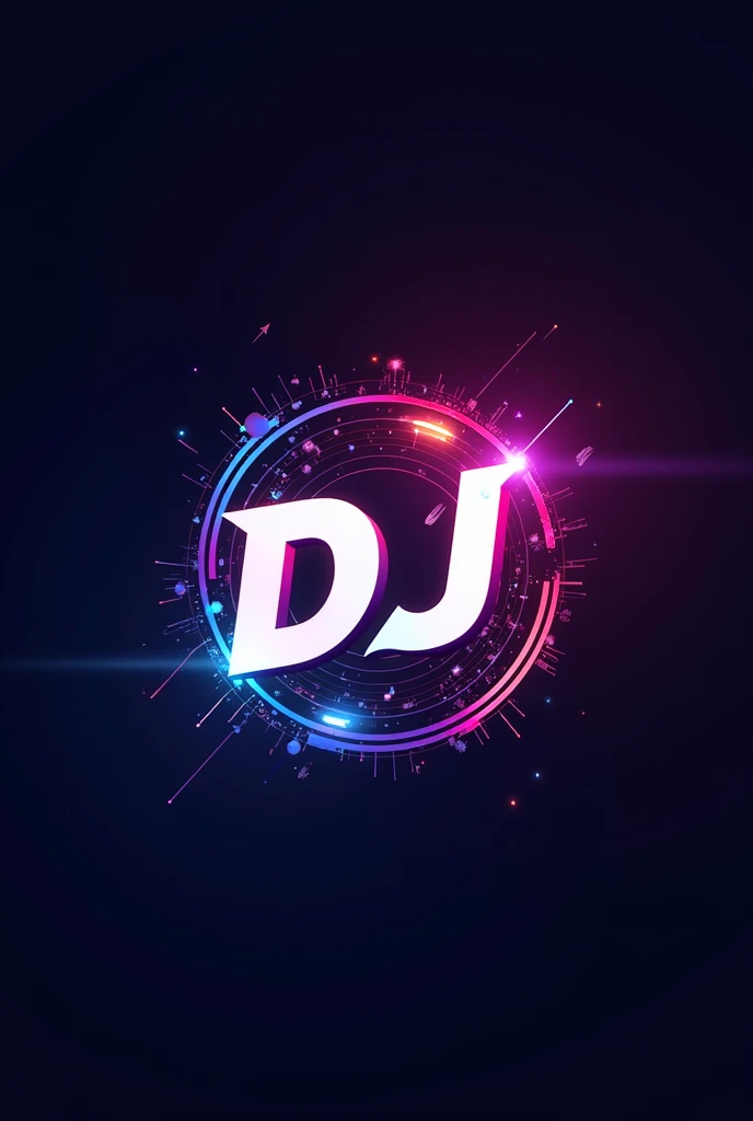 Create a logo for my DJ company, name DJ प्रियांजली