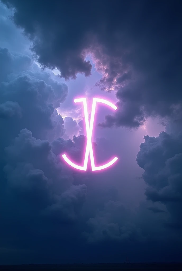 logo with the initials "J" and "c", light color super cell peka
