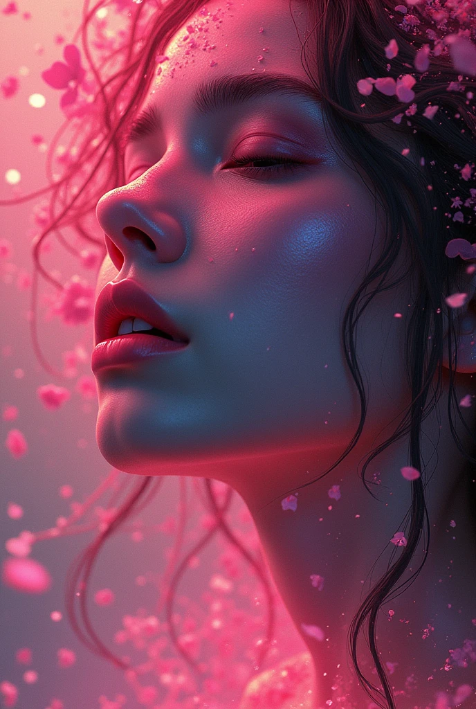 Rose-colored tears、Official Art、unity 8k wallpaper、Ultra-detailed、Beautiful and aesthetic、masterpiece、Highest quality、(Tangleた、And Mandalas、Tangle、Tangle)、(Fractal Art:1.3)、one person's、Very detailed、Dynamic Angle、Cowboy Shot、Chaos in its most beautiful form、elegant、Brutalist Design、Vibrant colors、Romance、James Jean、Robbie Dowie Anton、Ross Tran、Francis Bacon、Michal Murač、Adrian Gainey、Petra Cortright、Gerhard Richter、takato yamamoto、Ashley Wood、atmosphere、Ecstasy Note、Streaming notes are visible