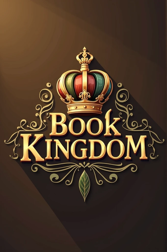 Create logo for book shop name
Book Kingdom