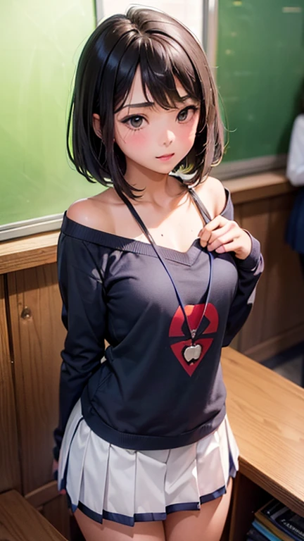 (((Super Cute Junior High School Student)))、((((Sexy middle school student))))、Short Bob
