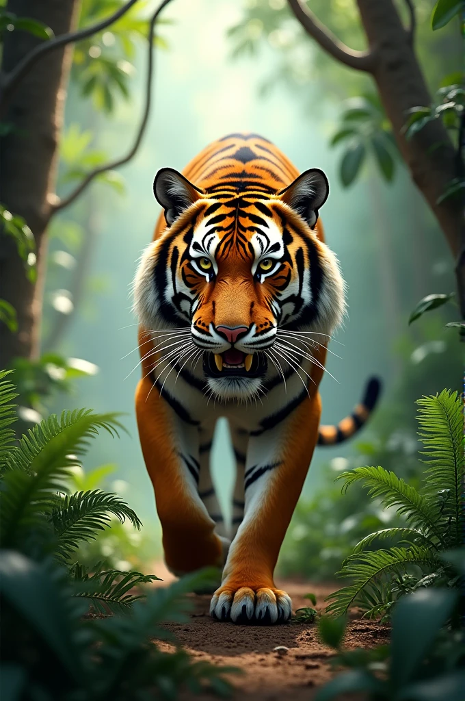 Tiger in jungle
