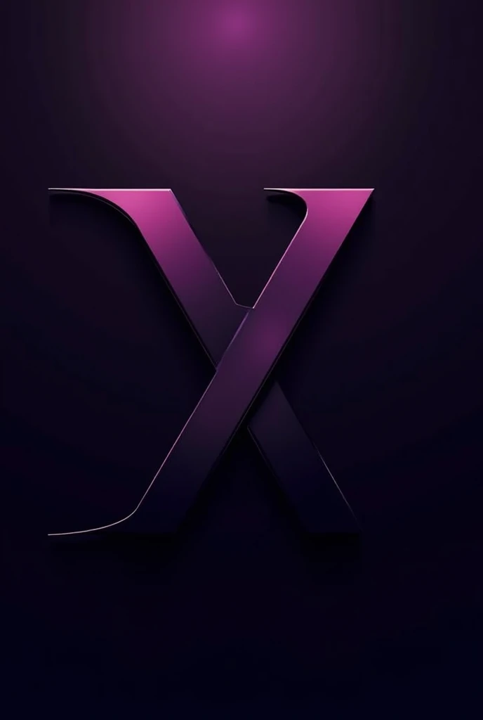 Create a logo with that shows LX with purple and black background