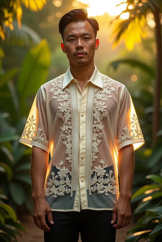 barong tagalog
with Jaime Mercurio pictrure