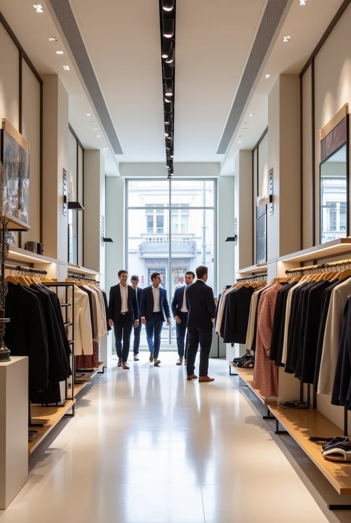 Image de magasin de vêtements