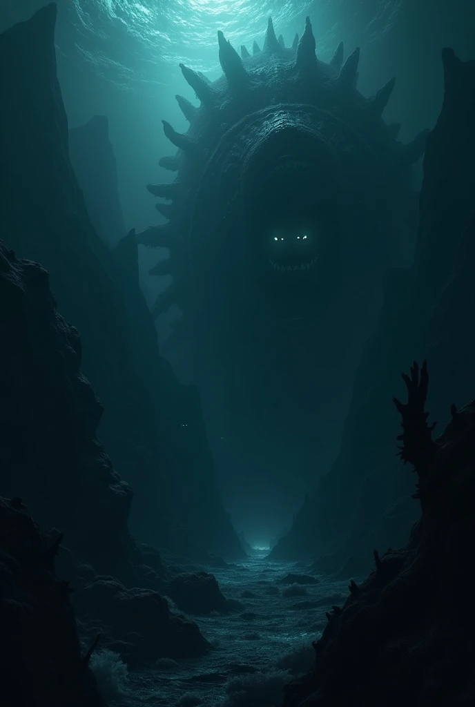 Deep, dark, scary ocean