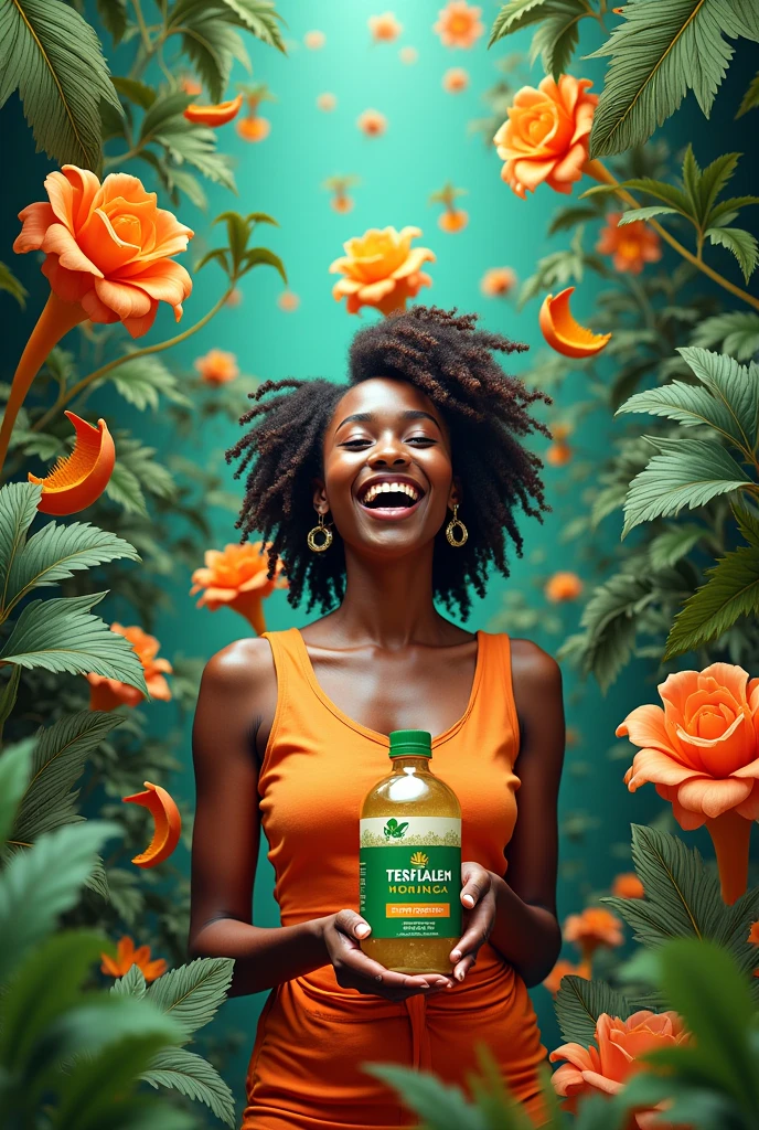 Advertise Tesfalem moringa brand in unorthodox way