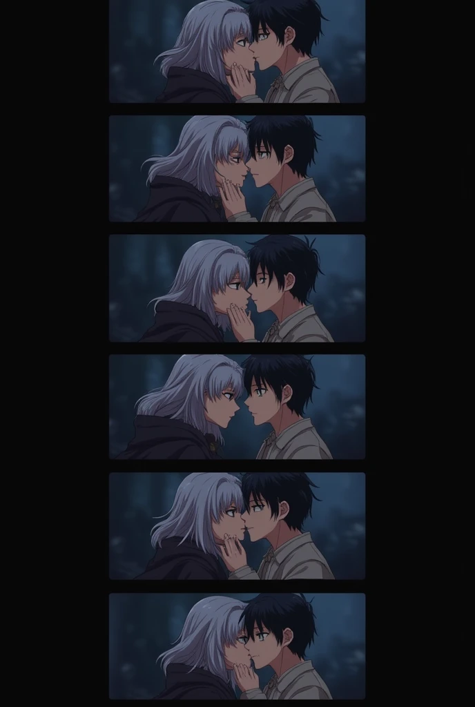 Dark Anime, Kissing the Back of the Hand 8 Frames