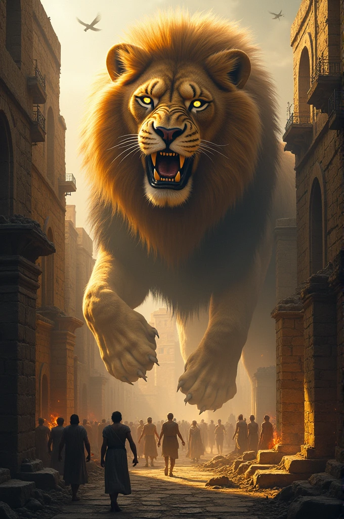 The city of Thebes is terrorized by a terrible beast, the Nemean Lion.