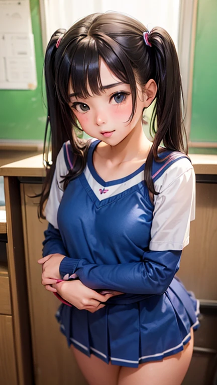 (((Super Cute Junior High School Student)))、((((Sexy middle school student))))、Twin tails