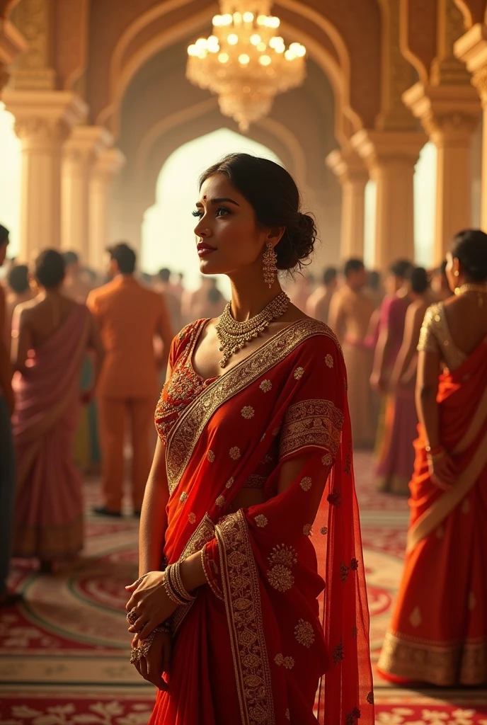 Wedding day affair, indian saree, cuckold