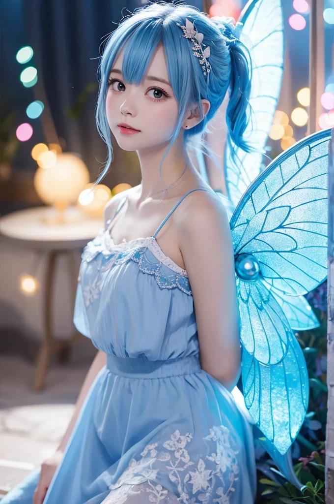 emblem Round Fairy light blue Pixie